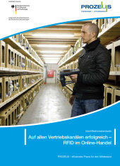 Trends and Brands: Titelblatt der Broschüre "Auf allen Vertriebkanälen erfolgreich - RFID im Online-Handel"